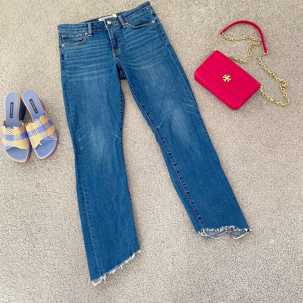 Lucky Re-Made AVA SKINNY Jeans US4 or 27 MUST SEE
